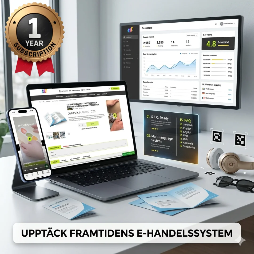 VideoCommerce Essential 1 år | MediaReklam.se